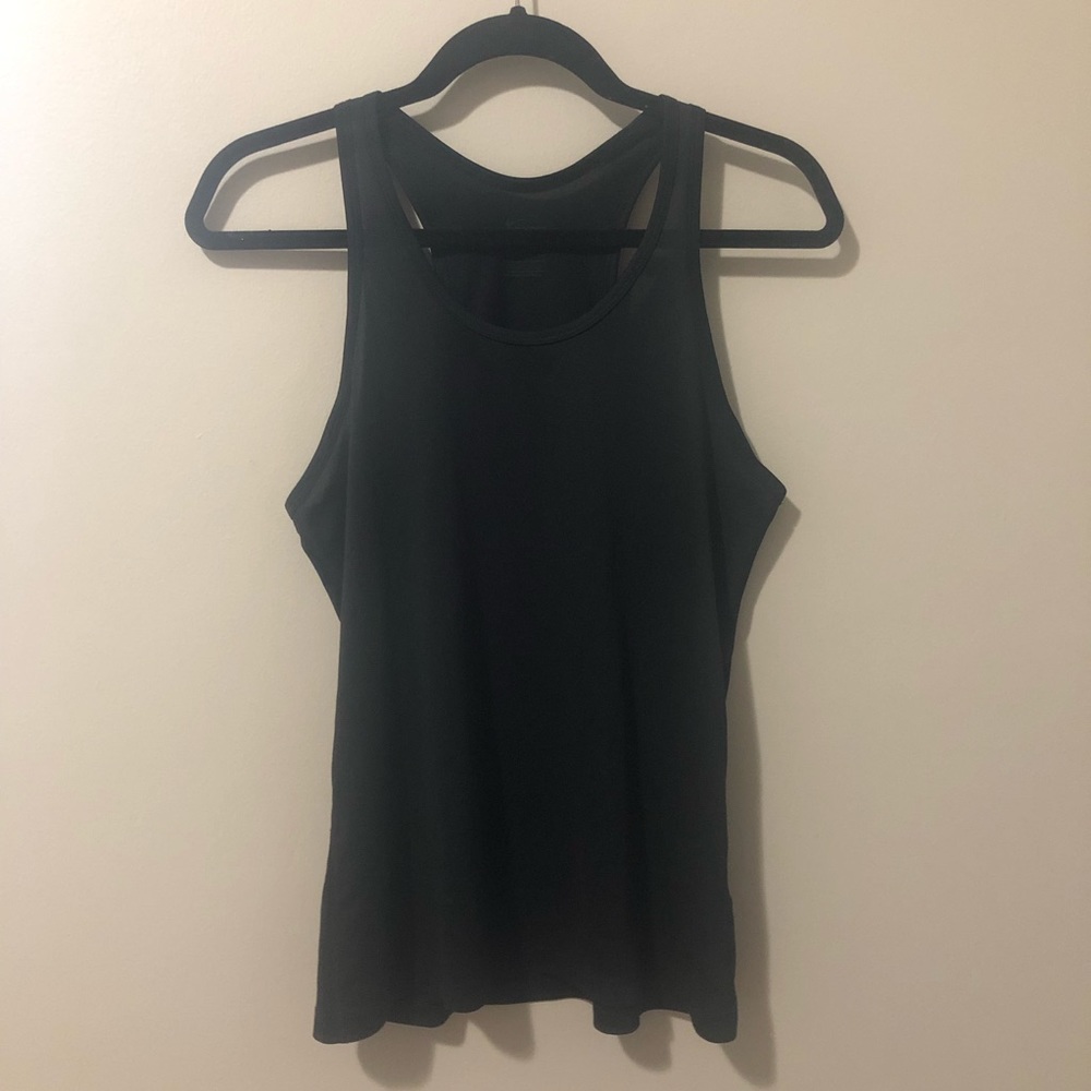 Nike dri fit black halter tank top